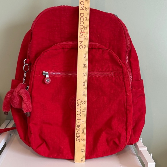 Kipling Cherry Red Backpack - Picture 4 of 4